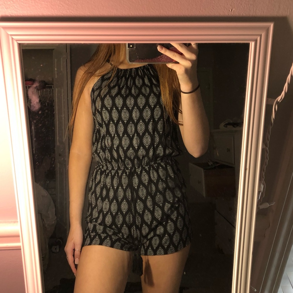 Patterned Romper